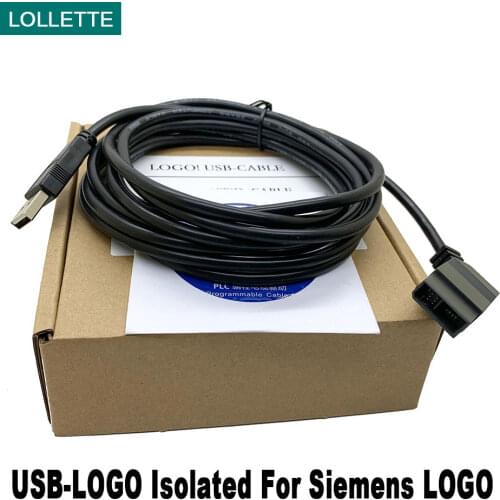 Isolated USB-LOGO Programming Cable for LOGO! USB Version PLC 6ED1 057-1AA01-0BA0