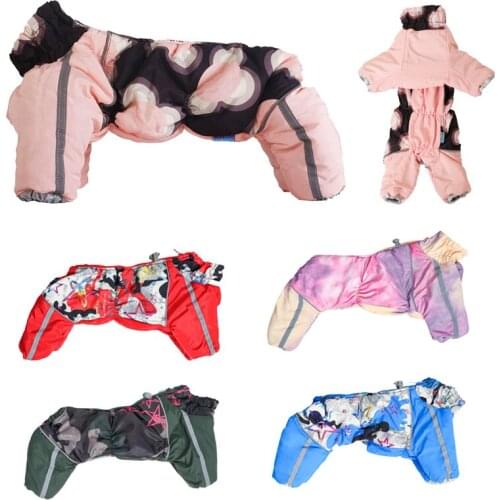 Thicken Fleece Male Female Pet Overalls for Small Dogs Winter Puppy Medium Dog Jumpsuit Chihuahua Yorkies Rompers mascotas Suit