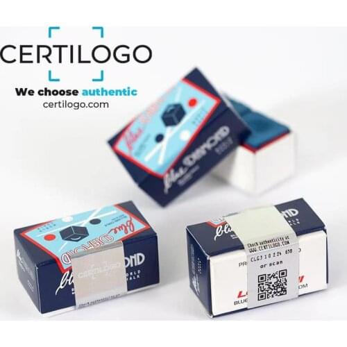 High Quality Longoni Blue Diamond Blue Billiards Pool Snooker Cue Stick Chalks Billiard Accessories