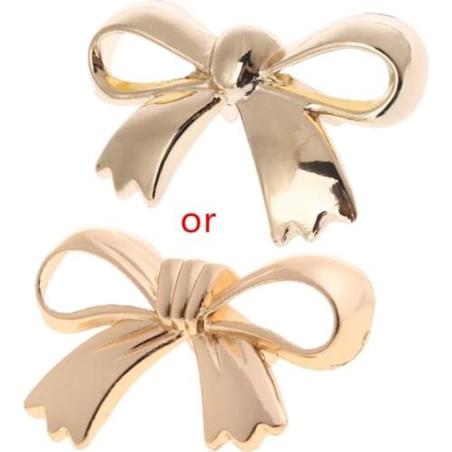 1PC Cute Bowknot Metal Decoration DIY Handbag Purse Bag Accessories