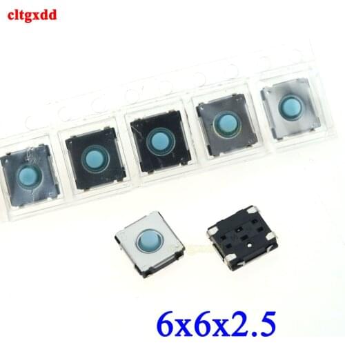 5-30Pcs Mouse Microswitch Patch For Xiaomi Microsoft Arc Touch Sculpt Blue Shadow 4000 6*6*2.5MM 6x6x2.5 mm