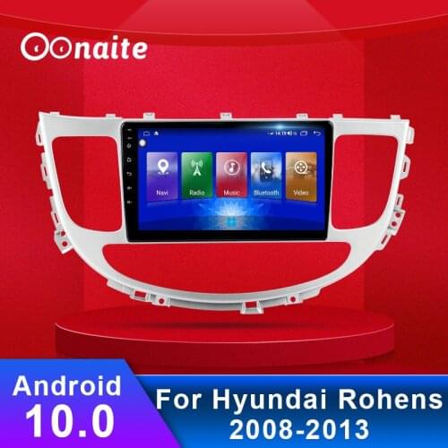 For Hyundai Rohens Car PC 2008-2013 9 Inch Android 10 GPS Navigation Car Radio Multimedia Player HD Audio Video DVD