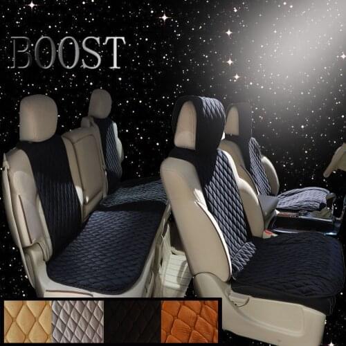 BOOST Seat Universal Car Seat Cover Fit Most Car Luxury Leather High Grade Flannelette