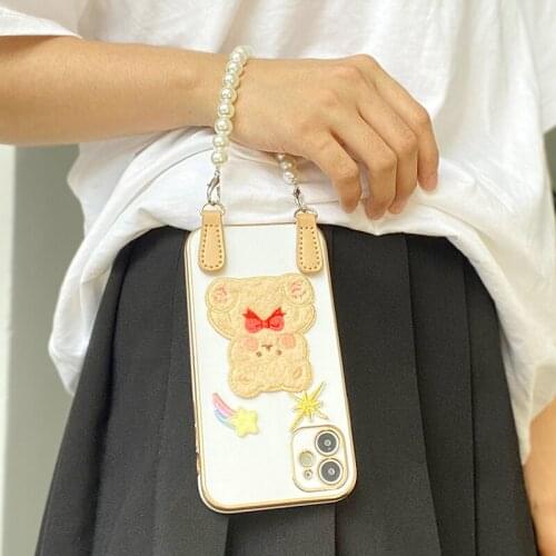 For Iphoe 12prmax 11 12 Pro Cases Iphone Xr Phone Cases for Women Luxury Lanyard New Female Ins for Iphone X XS XR Cover