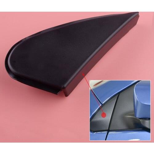 Black Car Left Side View Mirror Corner Triangle Cover Fit for Toyota Corolla 2014 2015 2016 60118-02170