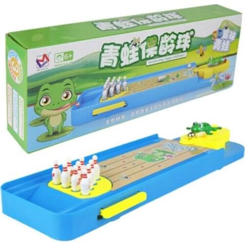 Children Mini Frog Bowling Desktop Interactive Games Educational Toys Launch Pad Parent-child Interactive Toys