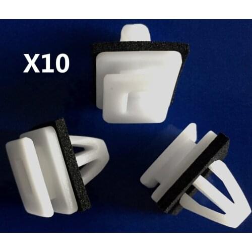 FOR HONDA CIVIC FOR CR-V ODYSSEY ACURA BUMPER SIDE SKIRT SILL TRIM CLIPS EXTERIOR x10 91504-SP1-003-2012