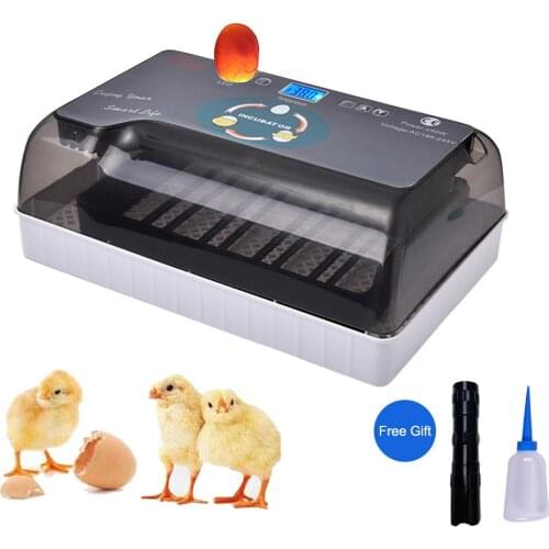 9-35 Eggs Egg Incubator Digital Fully Automatic Incubator Poultry Hatcher Machine LED DisplayFor Chickens Ducks Goose Birds New