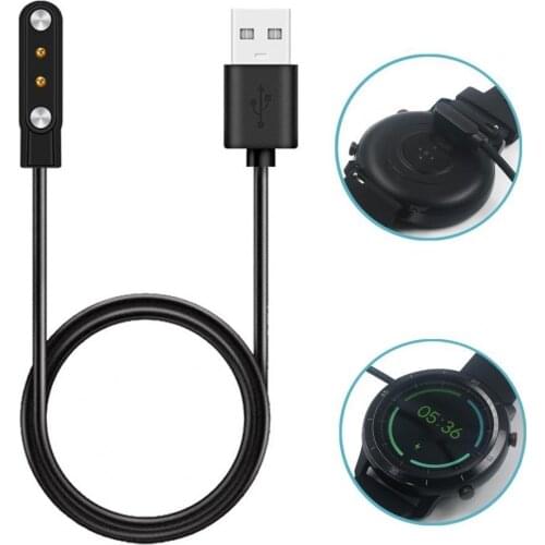 Portable Smart Watch Chargers Fast Charging USB Charging Cable Replacement Adapter Cable For Ticwatch Smart Watch Accessories