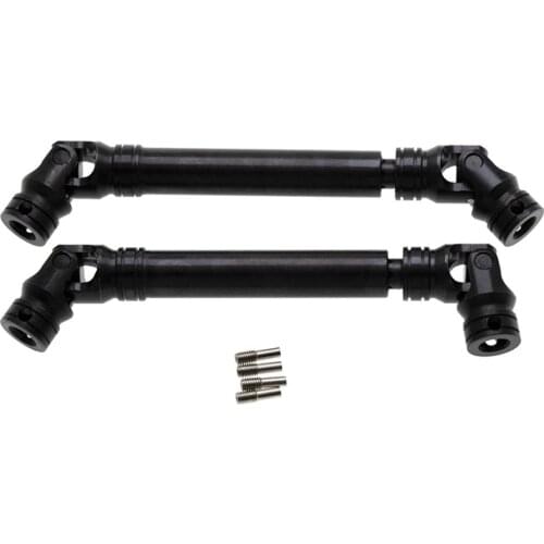 Metal Spline Drive Shaft 107-159mm/90-125mm For 1 / 10 Climbing Remote Control Vehicle 313mm Wheelbase For Scx10 90046