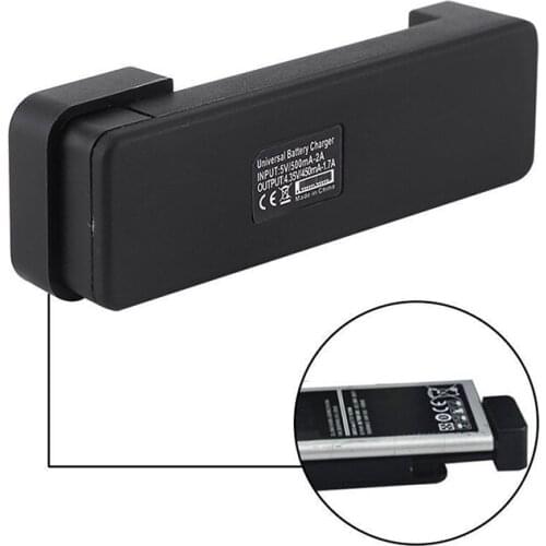 Universal Adjustable External Battery Charger LED Indicator For 4-9cm Smartphone Batteries New Hot