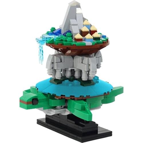 World Turtleby Astronomy Tower Rotating Building Blocks Decorative Ornaments The Geocentric Theory Education Kids Gift Toys