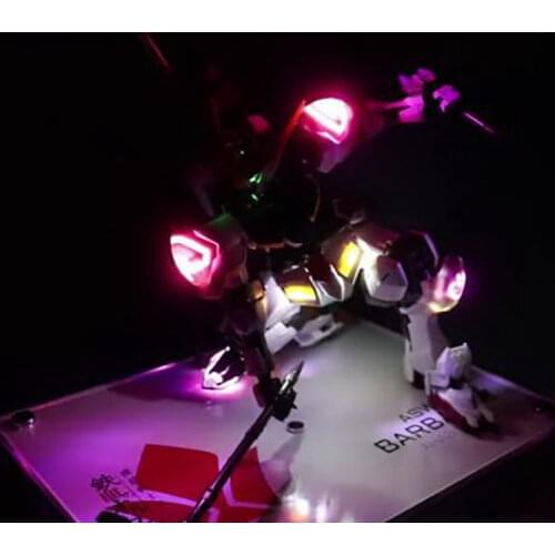 Pre-sale MG 1/100 Gundam Barbatos Spare Parts Music Light Group Free Platform Action Toy Figures Assembly Model Gifts