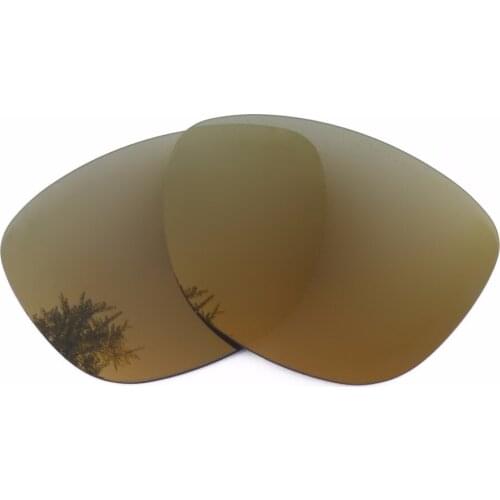 Bronze Gold Mirrored Polarized Replacement Lenses for Jupiter Sunglasses Frame 100% UVA & UVB