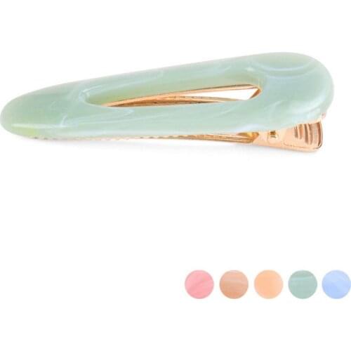 Trendy Hair Clip - Hair Accessory - Cellulose Acetate Hairpin for Women Girl Hair Ornament Barrette Tiara for Side Hair Wear