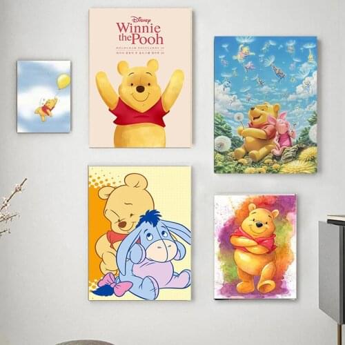 5d Diy Diamond Painting Disney Cartoon Winnie The Pooh Poster And Nursery Diamond Mosaic Embroidery Cross Stitch Home Decor Gift