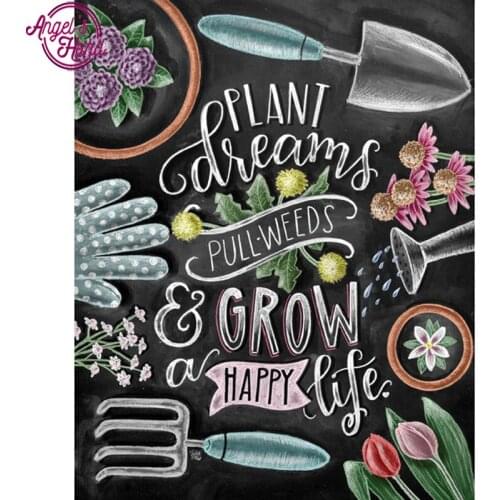 Full square drill 5D diamond painting DIY diamond embroidery plant dreams Cross Stitch Rhinestone mosaic decoration