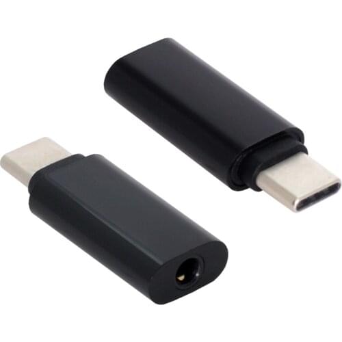 CYSM USB-C 3.1 Male to AUX Audio Female Type-C to 3.5mm Earphone Adapter for Xiaomi 6 Mi6 Letv 2 Pro 2 Max2