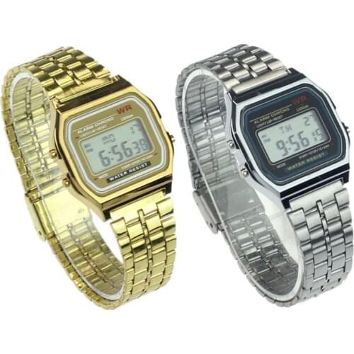 2019 Hot Style LED Electronic Children Watch Steel Belt Original Sufeng Fashion Watch Multi-function LED Kids Watches