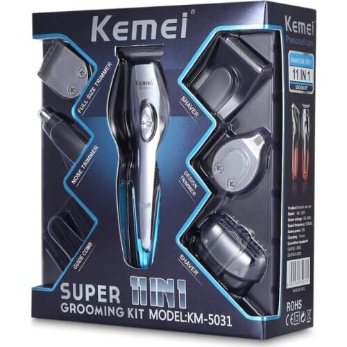 Kemei KM-5031 Electric Hair Clippers Adult Professional Hair Clipper Four-in-one Shaving Haircut Shaving Nose Hair