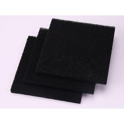 5Pcs/lot High Quality Activated Carbon Filter Sponge For 493 Solder Smoke Absorber ESD Fume Extractor 13*13*1cm Black