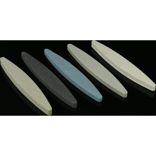 240 Grit Alumina Ship Type Oval Whetstone Household Kitchen Outdoor Fast Sharpener Available Bladesharpening Stone Tools