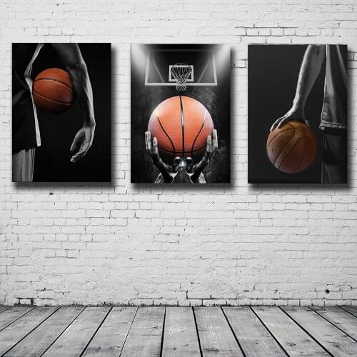 Basketball Player Posters and Prints Basketball Dream Art Canvas Paintings Wall Art Pictures for Living Room Home Decor Cuadros