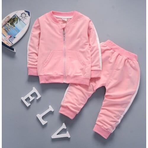 Baby Boy Suits Toddler Boy Clothes Baby Girls Clothes Sets Kids Coat Jacket+P[ants 2 Pcs Newborn Sport Suit Infant Boys Clothes