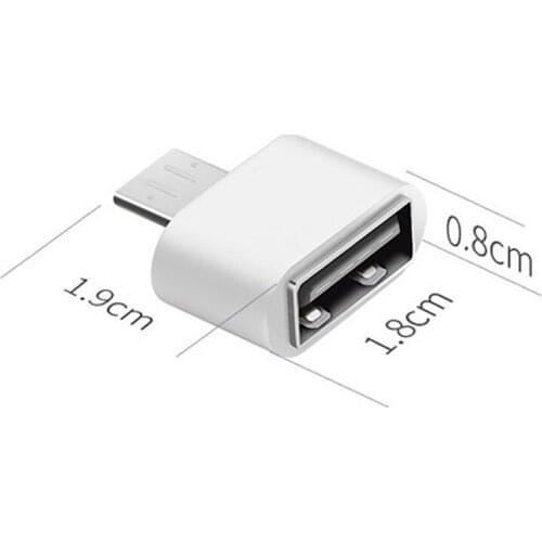 2pcs/lot New Style Mini OTG Cable USB OTG Adapter Micro USB To USB Converter For Tablet PC Android