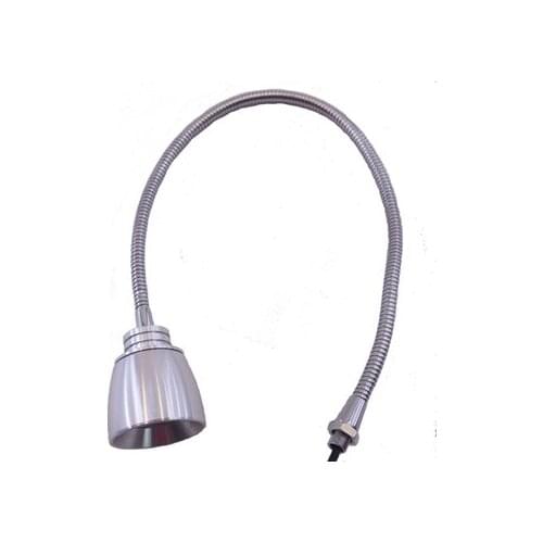 12V 24V 10-30V AC85-265V 2W SILVER BLACK INDUSTRIAL MACHINE LED LAMP