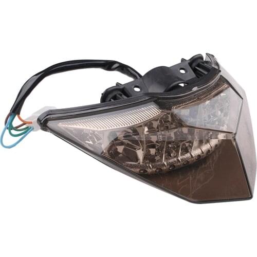 Motorcycle Integrated LED Rear Brake Tail Light w/ Turn Signals Lamp for KAWASAKI NINJA 300R EX300 2013 2014 2015
