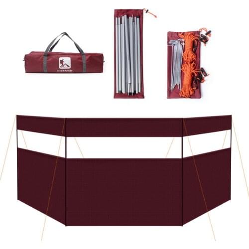 Outdoor Picnic Stove Windscreen BBQ Windshield Windbreaks Cloth Windbreak Rainproof Multi-purpose For Private Camping