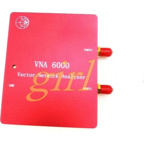 6G dual port vector network analyzer VNA6000 Bluetooth WIFI 2.4G 5.8G antenna test