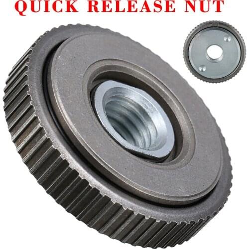 M14 Screw Angle Grinder Chuck Tool Quick Clamping Quick Release Nut Tool Self-locking Pressure Plate Parts