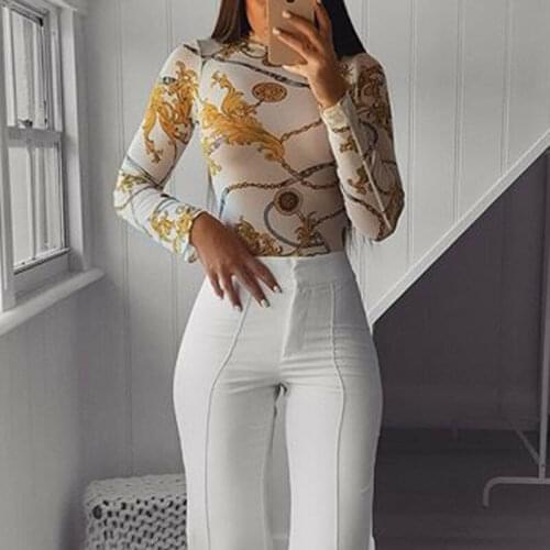 2019 Fashion Trend Women Mesh Net Long Sleeve Transparent Slim T-shirts Autumn Pre-fall Sexy Hot See Through Tops Tees Clubwear