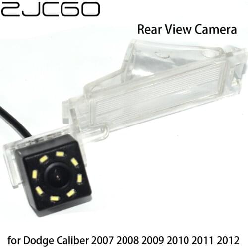ZJCGO CCD Car Rear View Reverse Back Up Parking Waterproof Night Vision Camera for Dodge Caliber 2007 2008 2009 2010 2011 2012