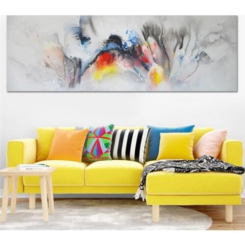 210x70cm Big Size Modern China Style Abstract Canvas Painting Living room sofa Decoration Canvas Posters Prints Wall Art Prints