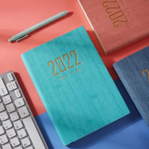 2022 Schedule Book Schedules 365-day Daily Planner Notepad with Calendar Notebook