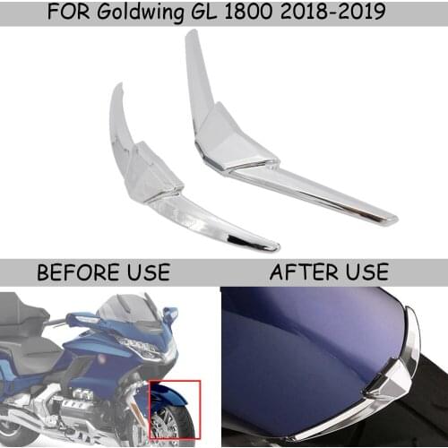 For Honda Goldwing GL 1800 GL1800 2018+ High quality Chrome Fairing front fender accessories