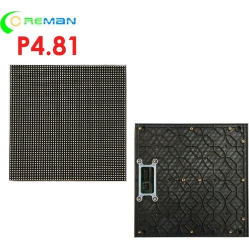Aliexpress coreman led display outdoor p4.81 p3.91 led module 52x52 pixel , 25 x 25cm 25 x 50cm 50x50cm led module panel