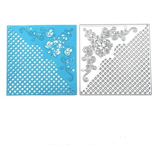 Julyarts Hollow-carved Lace Frame Molde Layering Dies For DIY Scrapbooking Decorative Embossing Handcraft Die Cutting Template
