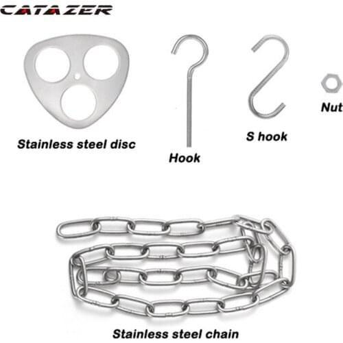 Outdoor Cooking Tripod Hanger Stainless Steel Adjustable Length Camping Tripod Hook for Cookware Picnic Hanging Pot Fire BBQ