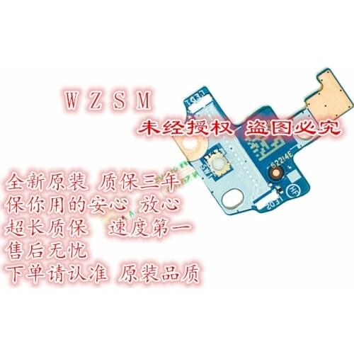Original For HP ZBook 15V G5 TPN-C134 laptop Power Button Board with Cable switch Repairing Accessories