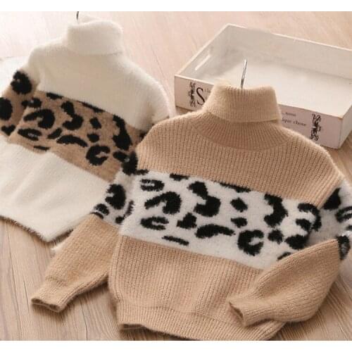 2020 Autumn Winter Kids Thicken Sweater Children New Year Clothing Boys Girls Cotton Pullover Baby Costumes SD76