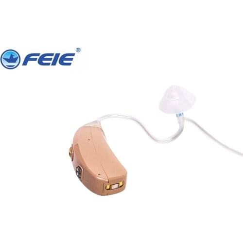 A pair of rechargeable hearing aid bet sound power amplifiers are designed for the elderly and hearing impaired MY-201S