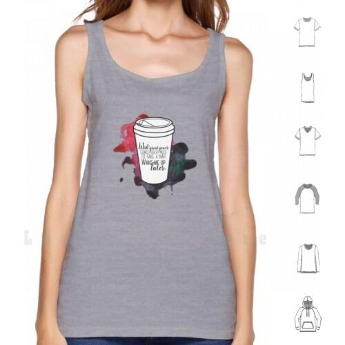 With Great Power... [ Percy Jackson ] tank tops vest sleeveless Nico Di Angelo Percy Jackson And The Percy Jackson