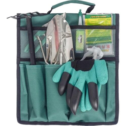 Garden Knee Tool Bag Garden Tool Storage Bag Portable Tool Bag For Knee Stool Gardening Tools Storage Pouch Toolkit 2