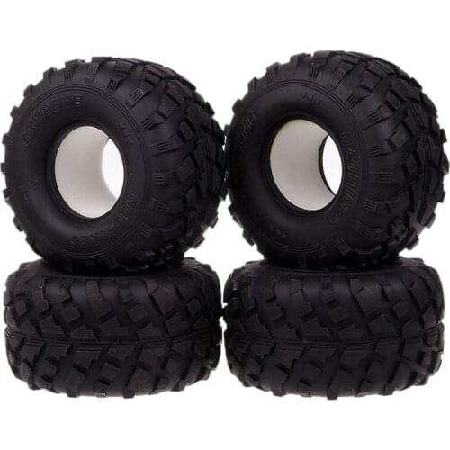 4PCS 1/10 HPI 2.2 inches Tires 135mm Diameter Widen Tire for HPI AXIAL TAMIYA HSP Big Feet Crawlers Car Tyres