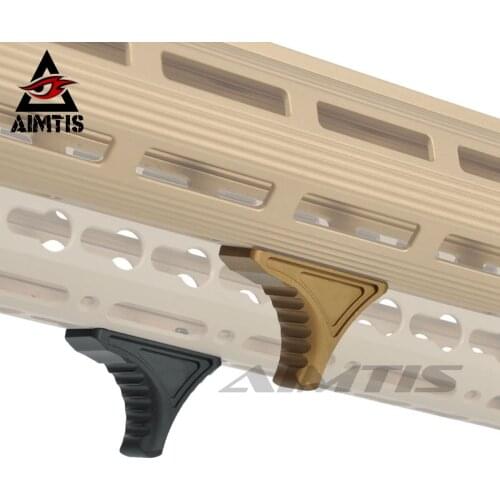 AIMTIS Tactical Handstop Compatible With M-lok & Keymod System Finger Stop For Hunting Gun Handguard Accessories
