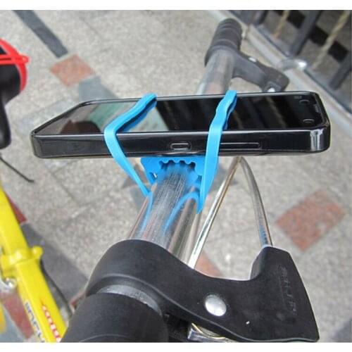 Bicycle Bike Handlebar Silicone Elastic Light Torch FlashLight Phone Bind Strap Mount Holder Bandage Buckle Fastener New Arrival